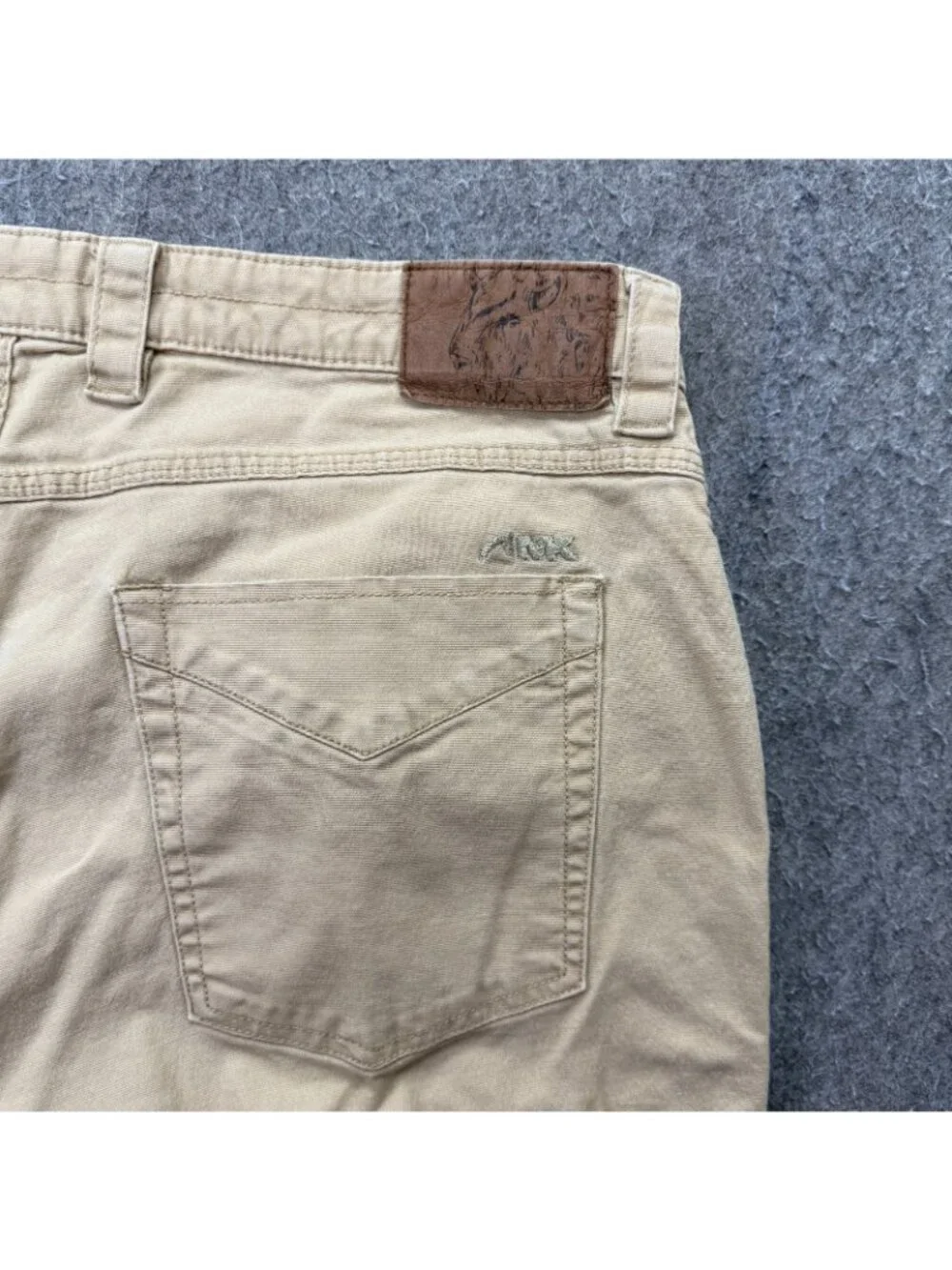 Mountain Khakis 5-Pocket Pants Men 38 x 30 Beige Stretch Classic